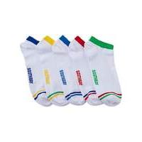 Southbay Pack of 5 Trainer Socks
