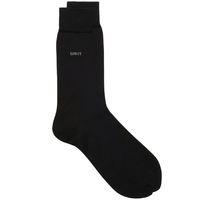 Solid Cotton Socks - Black