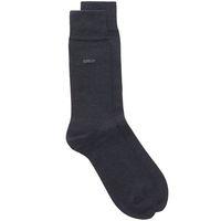 Solid Cotton Socks - Charcoal Melang