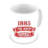 southampton birth of football mug