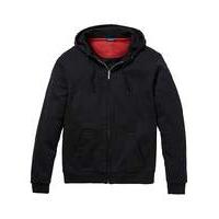 Southbay Unisex Black Zip Hooded Sweat