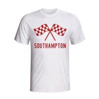 Southampton Waving Flags T-shirt (white) - Kids