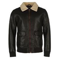 SoulCal PU Flight Jacket Mens