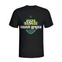 south africa country logo t shirt black