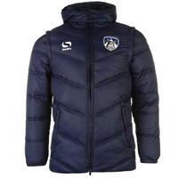 sondico oldham athletic padded coat mens