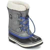 Sorel YOOT PAC NYLON boys\'s Children\'s Snow boots in grey