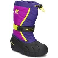 Sorel Flurry girls\'s Children\'s Snow boots in pink