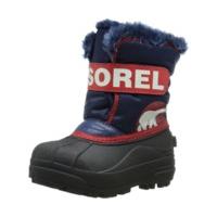 Sorel Snow Commander Youth Kids nocturnal/sail red