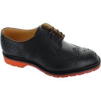 Solovair 5 Eye Derby Brogue men\'s Casual Shoes in black