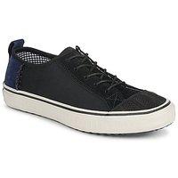 sorel berlin low mens shoes trainers in black