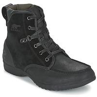 Sorel ANKENY MOC TOE men\'s Mid Boots in black