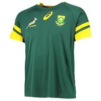 South Africa Springboks Rugby Fan T-Shirt - Bottle Green, Green