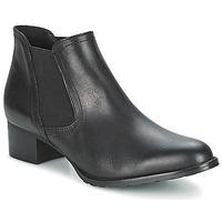 so size ludmila womens low ankle boots in black