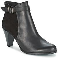 so size moseka womens low ankle boots in black