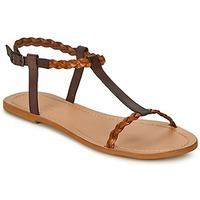 So Size ZAIO women\'s Sandals in brown