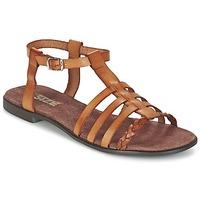 So Size MILAGRO women\'s Sandals in brown