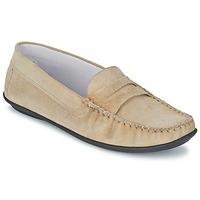 So Size MOZARD women\'s Loafers / Casual Shoes in BEIGE