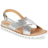 So Size GAPONI women\'s Sandals in Silver