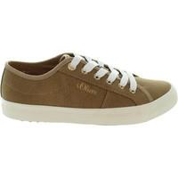 soliver 5 23602 39 womens shoes trainers in brown