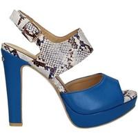 Solo Soprani C404 High heeled sandals Women Blue women\'s Sandals in blue
