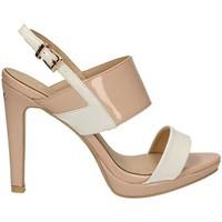 Solo Soprani C408 High heeled sandals Women Bianco women\'s Sandals in white