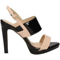 Solo Soprani C408 High heeled sandals Women Black women\'s Sandals in black