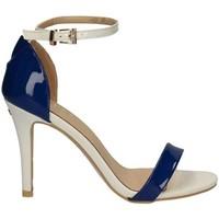 Solo Soprani C413 High heeled sandals Women Blue women\'s Sandals in blue