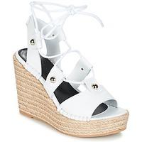 sonia rykiel 622908 womens sandals in white