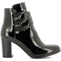 Solo Soprani C243 Ankle boots Women Black women\'s Mid Boots in black