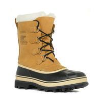 sorel mens caribou waterproof snow boot beige