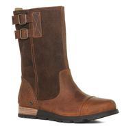 sorel womens major pull on boots brown