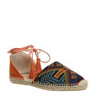 Solillas Two Part Espadrille WOVEN MULTI