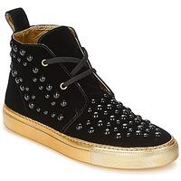 sonia rykiel 670183 womens shoes high top trainers in black