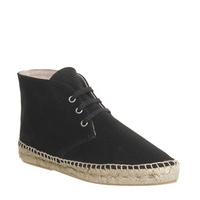 Solillas Espadrille Boot BLACK SUEDE