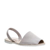 solillas sandal new grey leather