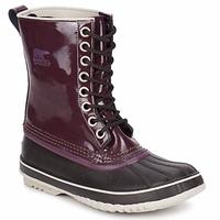sorel 1964 premium womens snow boots in purple