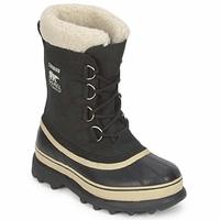 sorel caribou womens snow boots in black