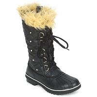 sorel tofino womens snow boots in black