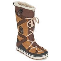 sorel glacy explorer womens snow boots in brown
