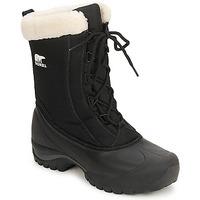 sorel cumberland womens snow boots in black