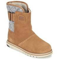 sorel riley womens snow boots in brown