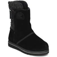 sorel rylee womens low ankle boots in black