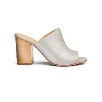 Sole Diva Leather Mule Sandal EEE Fit