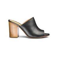 Sole Diva Leather Mule Sandal E Fit