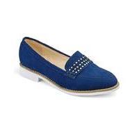 Sole Diva Studded Loafers E Fit