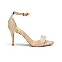 Sole Diva Barely There Sandals EEE Fit