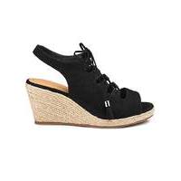 sole diva ghillie tie wedge e fit