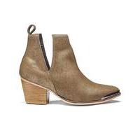 Sole Diva Leather Cut Out Boots E Fit