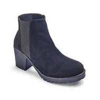 sole diva chunky chelsea boots e fit