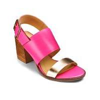 Sole Diva Block Heel Sandals E Fit